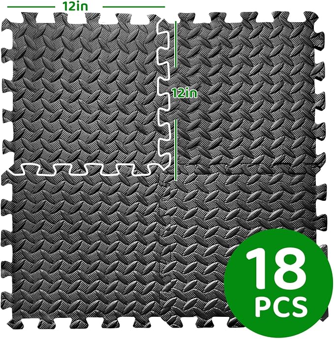 3x6 Feet Interlocking Foam Floor Mats - Image 2
