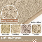 BEQHAUSE Dirt Trapper Door Mat 24" x 36", Doormat Non-Slip Entryway Rugs - Image 7