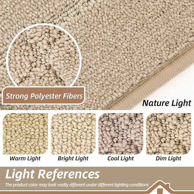 BEQHAUSE Dirt Trapper Door Mat 24" x 36", Doormat Non-Slip Entryway Rugs - Image 7