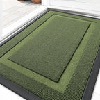 OLANLY Front Door Mat Indoor Outdoor Entrance, Waterproof All-Season, by OLANLY