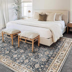 CHAMPLANT Area Rug 5'x7' Washable Rug Vintage Traditional Floor Cover Thin - Image 3