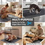 Drymate 2-Pack Jumbo Dog Playpen Mat, Waterproof, Slip-Resistant, Machine - Image 5