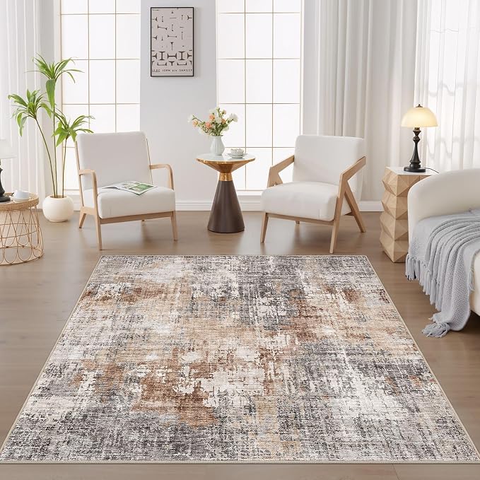 DMOYEST Square Area Rug Living Room Rugs - Image 4