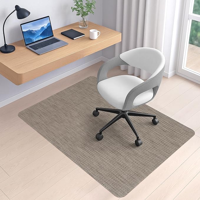 BesWin Office Chair Mat for Hard Floors, Heavy Duty Desk Floor Mat for Hardwood by BesWin