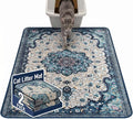 Hompet Cat Litter Mat 2 Pack, 48x60 Large Machine Washable Trapping Mats by Hompet