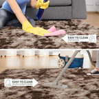 Tepook Soft Fluffy Rugs for Living Room, 5x8 Shaggy Area Rug for Bedroom - Image 6