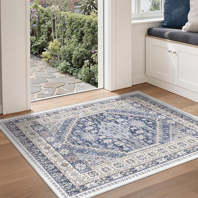 zesthome 3x4 Washable Area Rug for Entryway, Soft Kitchen Rugs Non Slip for - Image 4