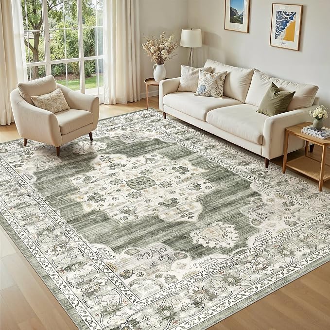 10x14 Washable Area Rug - Image 8