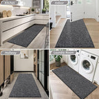 BEQHAUSE Dirt Trapper Door Mat 32" x 72", Non-Slip Washable Doormats Entrance - Image 8