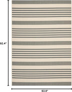 SAFAVIEH Washable Rug Outdoor Courtyard Collection - Image 2