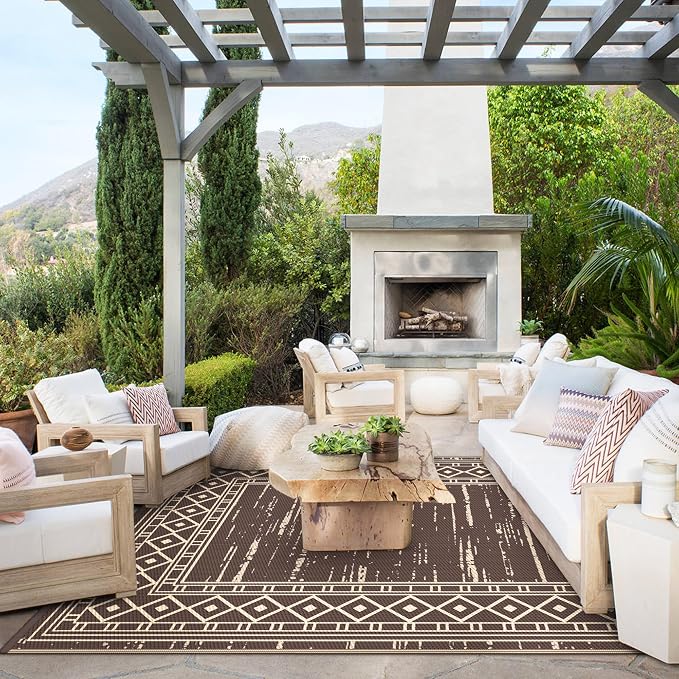 GENIMO Outdoor Rug Waterproof 6'x9' - Image 2