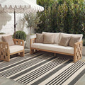 SAFAVIEH Washable Rug Outdoor Courtyard Collection by Unknown