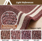 COSY HOMEER Kitchen Rugs Non-Slip 20" x30/20 x48 Inch Thick Polypropylene - Image 9