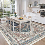 zesthome 8x10 Area Rugs for Living Room, Non-Slip Backing Washable Rugs - Image 8