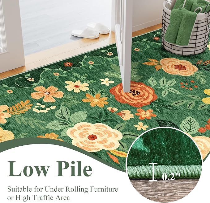 DUKINO Runner Rug, 2.6x8 Kitchen Rug - Image 7