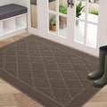 BEQHAUSE Dirt Trapper Door Mat 32" x 48", Doormat Non-Slip Entryway Rugs by BEQHAUSE