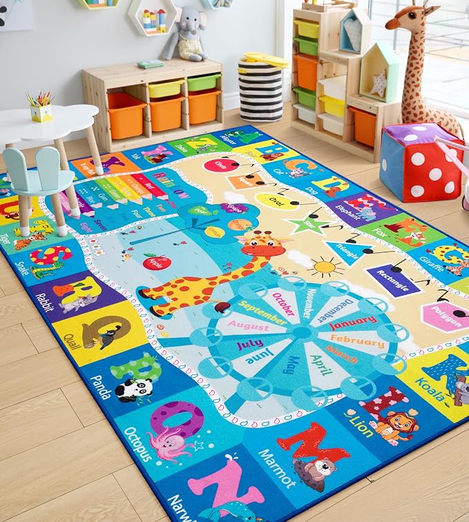 Chicrug Educational Kid Area Rug - Image 3