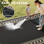 RURALITY Outdoor Rugs 6x9 Waterproof - Image 5