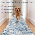 Runners for Hallways Ultra Non-Slip 2x10 Long Runner Rugs Washable Abstract - Image 9