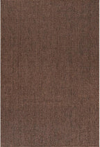 CAMILSON Easy Jute Rug 8x10, Indoor Outdoor Brown Color Fiber Area Rugs - Image 3