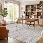 Nakagishi 10X12 Area Rugs Living Room: Washable Large Vintage Rug Neutral - Image 5