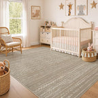 Nakagishi Area Rug Living Room Rugs: 9x12 Large Soft Machine Washable Boho - Image 7