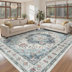 Madane Washable Rug 8x10 Area Rugs - Image 3