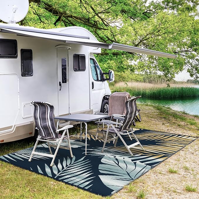 GENIMO Outdoor Rug 6' x 9' Waterproof - Image 5