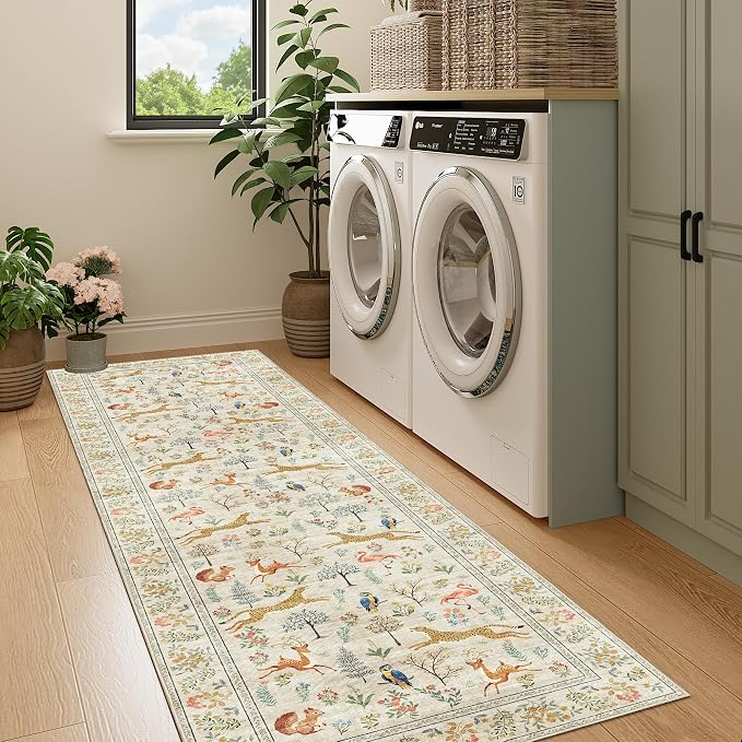 DUKINO Runner Rug, 2x7 Washable Kitchen Rugs - Image 7
