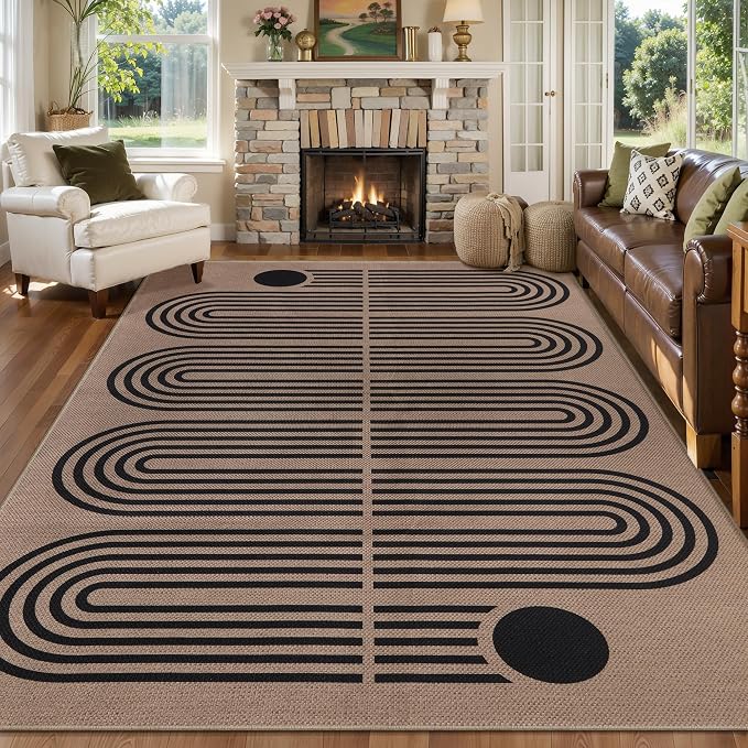 Tangsoo Easy Jute 5x7 Washable Area Rug - Image 2