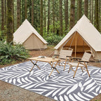 Smiry Outdoor Rug 5x8 ft, Waterproof Reversible Plastic Straw Rugs, Outdoor - Image 7
