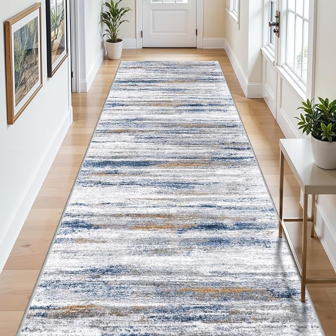 Large Runner Rugs for Hallway 4x18: Non-Slip Washable Wide Carpet by WIEVEDENS
