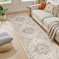 Vintage Hallway Runner Rug 2x10: Large Soft Washable Entryway by COTILED