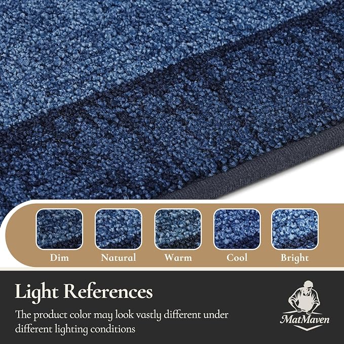 Dirt Trapper Door Mat 32"x 48", Non Slip Washable Doormat, Stain Removal and - Image 8