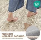 Washable Kitchen Rugs Sets of 2 Piece, Hallway Runner Rug Non-Slip - Image 8
