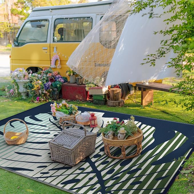 GENIMO Outdoor Rug 6' x 9' Waterproof - Image 3