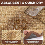 YDKGL Kitchen Rugs Mat Non Slip Washable, 0.4" Thick Anti Fatigue Cushioned - Image 6