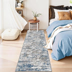 Abstract Washable Runner Rug 2x6, Hallway Rug Non-Slip, Woven Non-Shedding Thin - Image 8