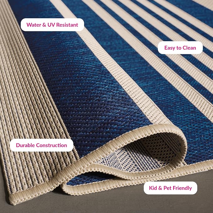 SAFAVIEH Washable Rug Outdoor Courtyard Collection - Image 13