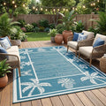 Garvee Outdoor Rug 5x8 Waterproof by Garvee