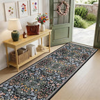 Runner Rug for Entryway: 3x10 Kitchen Rugs Non Slip Washable Ultra-Thin Soft - Image 2