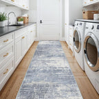 Washable 12ft Hallway Runner Rug: Non-Slip 2'6x12 Kitchen Rugs Low-Pile - Image 5