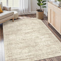 Soalmost 4x6 Area Rugs for Living Room, Vintage Washable Rugs for Dining Room by Soalmost