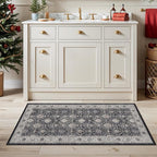 Entryway 2x4 Washable Area Rug: Oriental Stain Resistant Kitchen Runner Rugs - Image 3