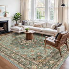 TOPRUUG Washable 10x13 Area Rug by TOPRUUG