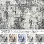 9x12 Area Rugs Living Room Rugs: Large Washable Rug - Image 9
