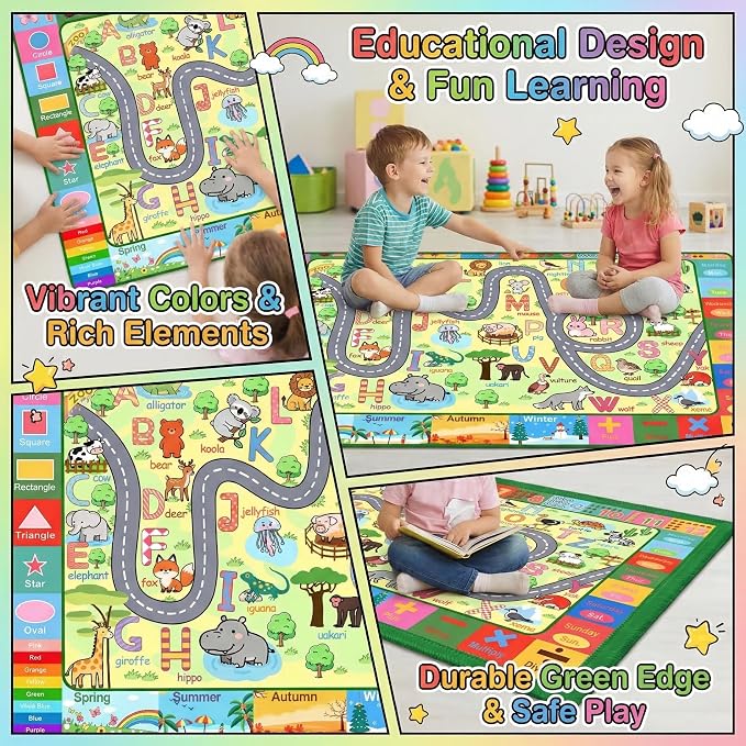 Educational ABC Area Rug 2.5x4 Feet Kids Rugs - Image 4