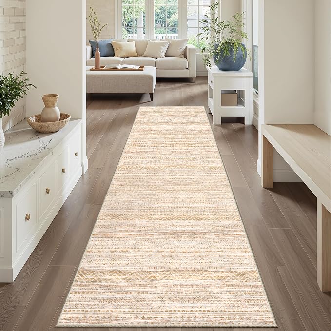 Miukiki 2x8 Runner Rug Moroccan Washable Kitchen Rug Non Slip Indoor Floor - Image 9