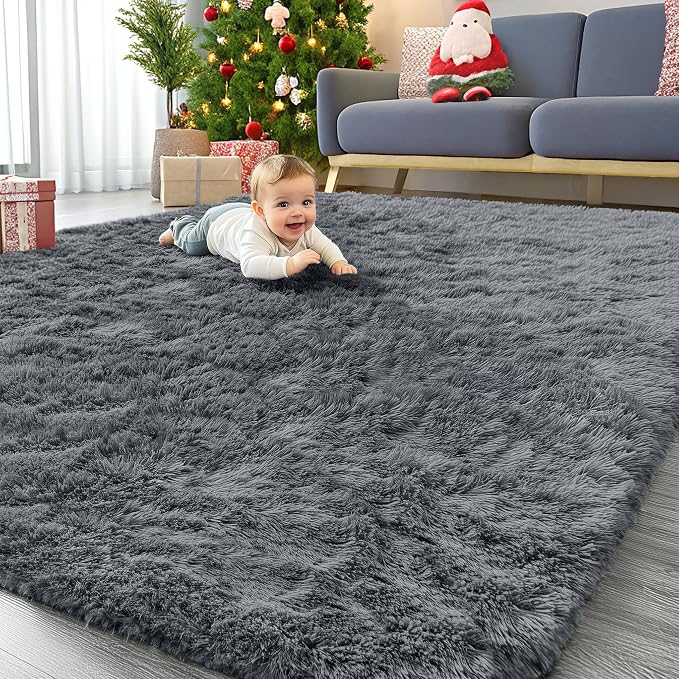 OLANLY 6x9 Machine Washable Large Area Rugs by OLANLY