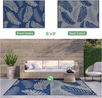 GENIMO Waterproof Outdoor Rug 6' x 9' - Image 7